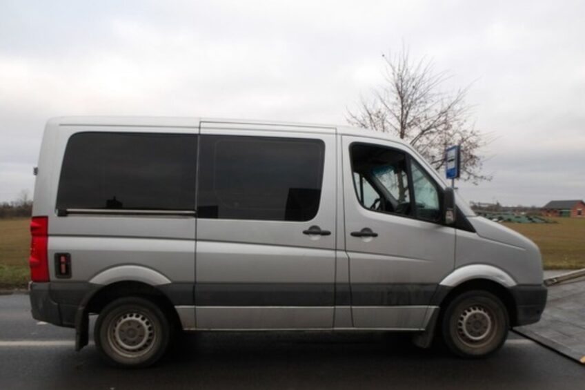 Crafter jechał wężykiem – 3 promile i znieważenie policjantów