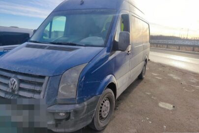 Nafukany kierowca Craftera. Pasażer też został zatrzymany