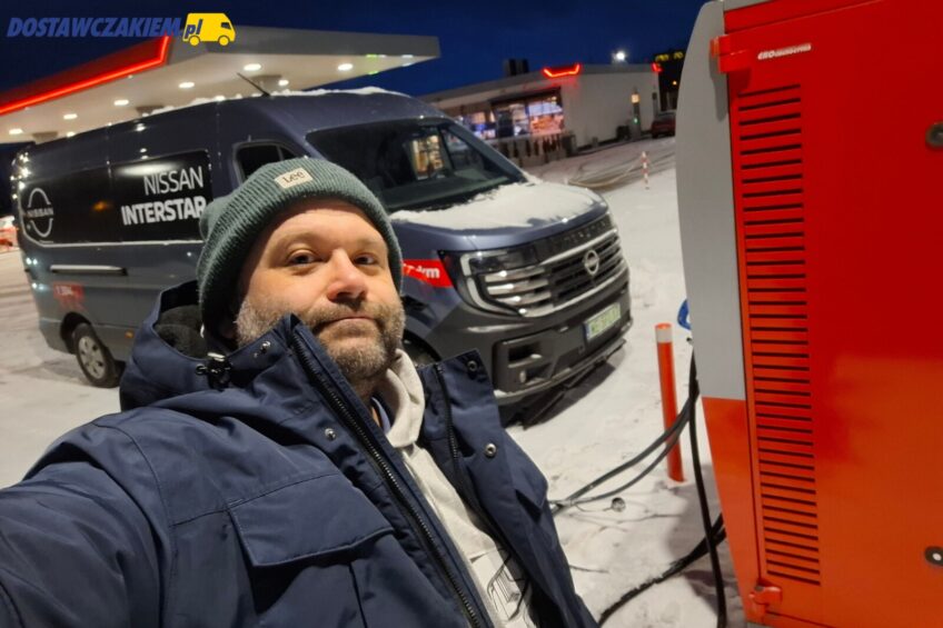 Nissan Interstar-e 87 kWh L3H2 – test 1000 kilometrów w trasie