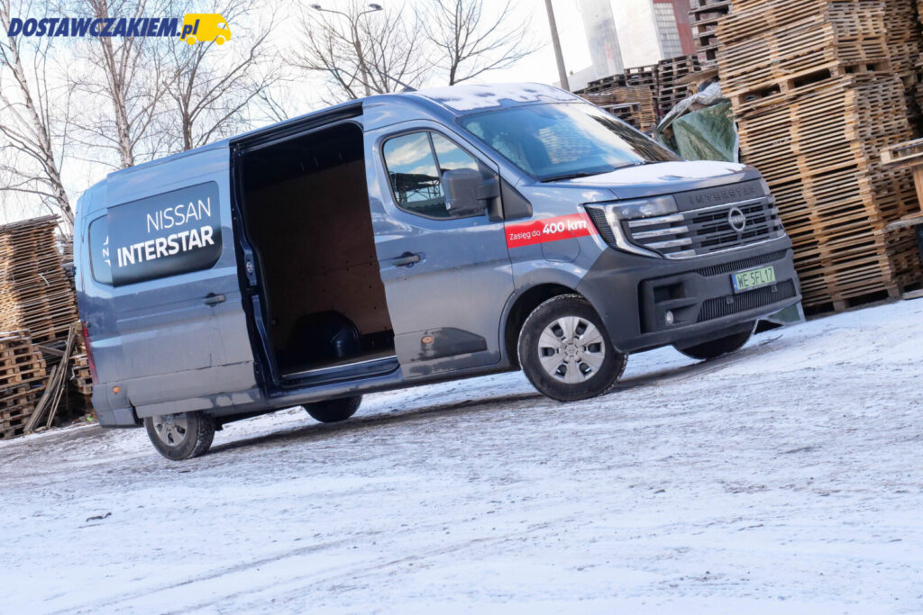Nissan Interstar-e 87kWh - test, zużycie, energii, moc ładowania