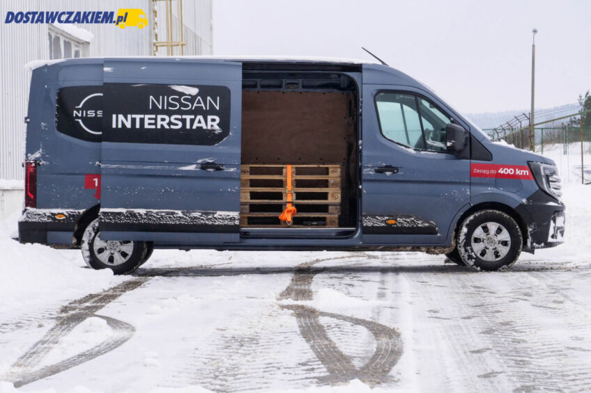 Test: Nissan Interstar-e L3H2 – masa własna, ładowność, kubatura paki