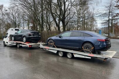 Przeciążona Masterka i laweta – kaucja i zakaz dalszej jazdy