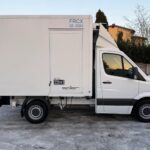 Się skurczył od zimna - krótki Sprinter 906 jako chłodnia FRCX