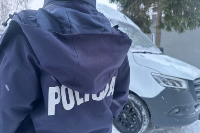 Sprinter na „taflach” z Litwy dalej nie pojechał. Kierowca nie wiedział