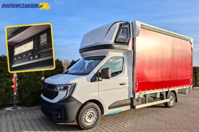 Tachografy G2V2 w Renault Master z zabudową Carpol