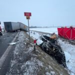 Tragedia na DK 92. Nie żyje kierowca dostawczego Berlingo