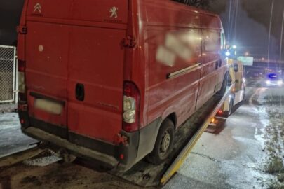 Tyle rabanu o 140 kg – „blaszka” trafiła na lawetę