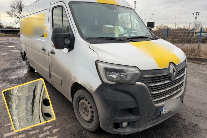 „Ale odbiory zrobisz?” Kurierski Master w fatalnym stanie