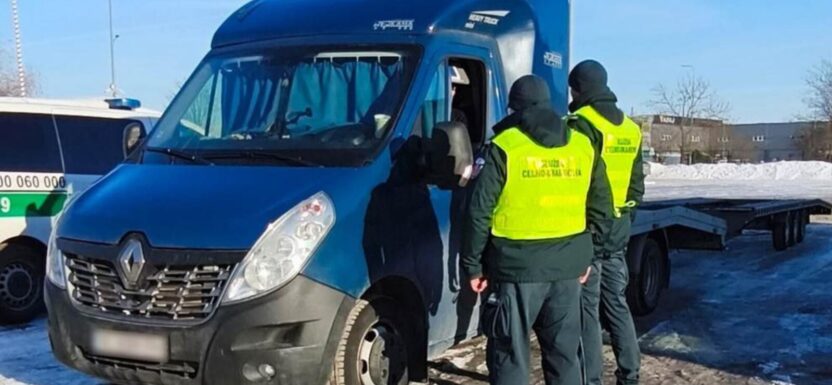 Ukraiński zestaw zatrzymany na S61 - wpłacono 72 000 zł kaucji