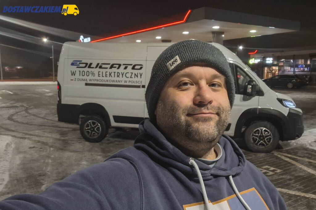 Fiat E-Ducato L3H2 - test 1000 kilometrów w trasie