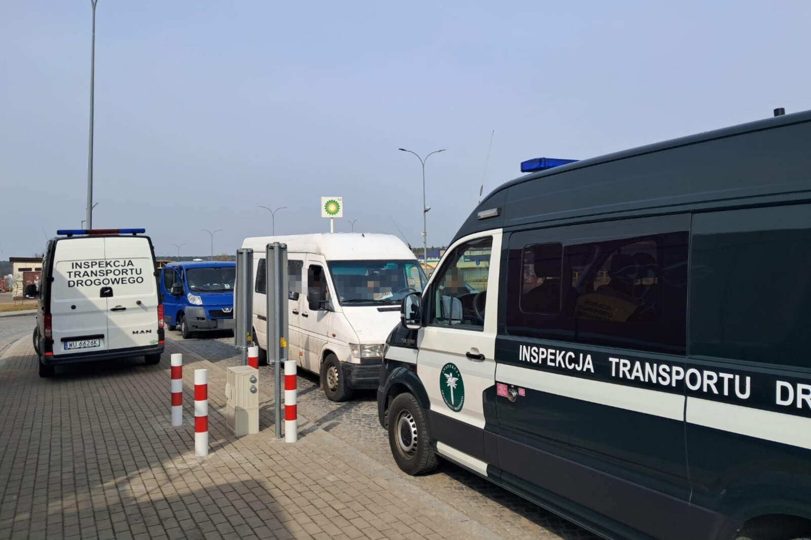 Podlaskie ITD ważyło busy. Pasażerka Sprintera w tarapatach