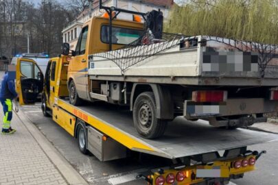 Volkswagen LT skończył na lawecie a kierowca stanie przed sądem