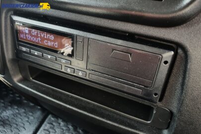 Zdalne kontrole tachografów G2V2 na DK 94 w Woli Dębińskiej