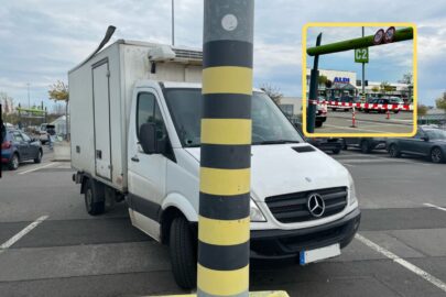 Chłodnią pod niską bramownicę – straty na ponad 10 000 euro