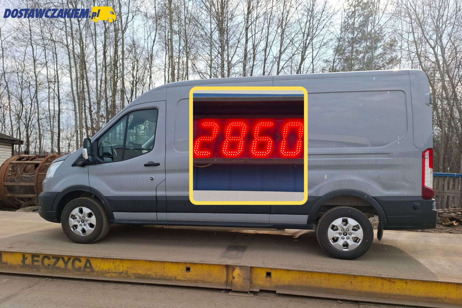 Test: Ford E-Transit L3H2 – masa własna, ładowność, kubatura paki