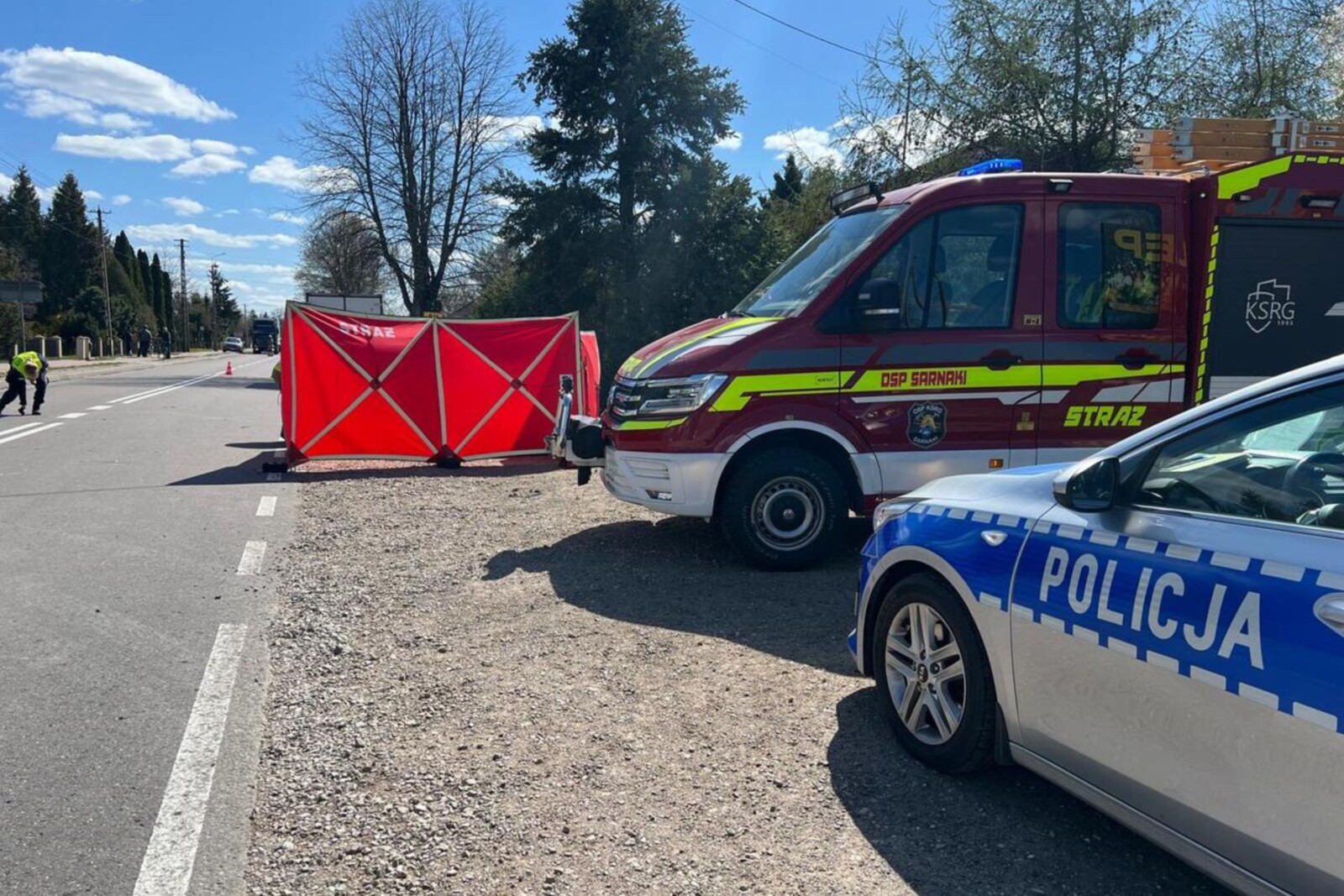 Potrącenie pieszej w miejscu nieoznaczonym – kobieta zmarła