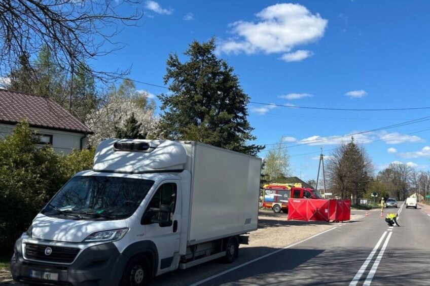 Potrącenie pieszej w miejscu nieoznaczonym – kobieta zmarła