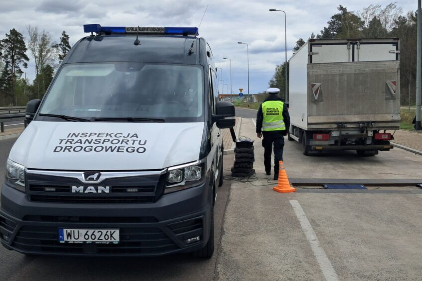 Sprinter ważył 9100 kg – kierowca za brak reakcji „zarobił” ekstra