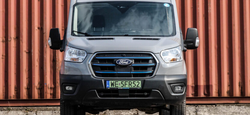 Test: Ford E-Transit 89 kWh - zespół napędowy zużycie energii