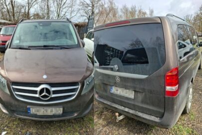 V-klasa zatrzymana na granicy – minibus figurował w systemach