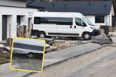 W Ducato wybuchła butla CNG – akcja strażaków trwała kilka godzin