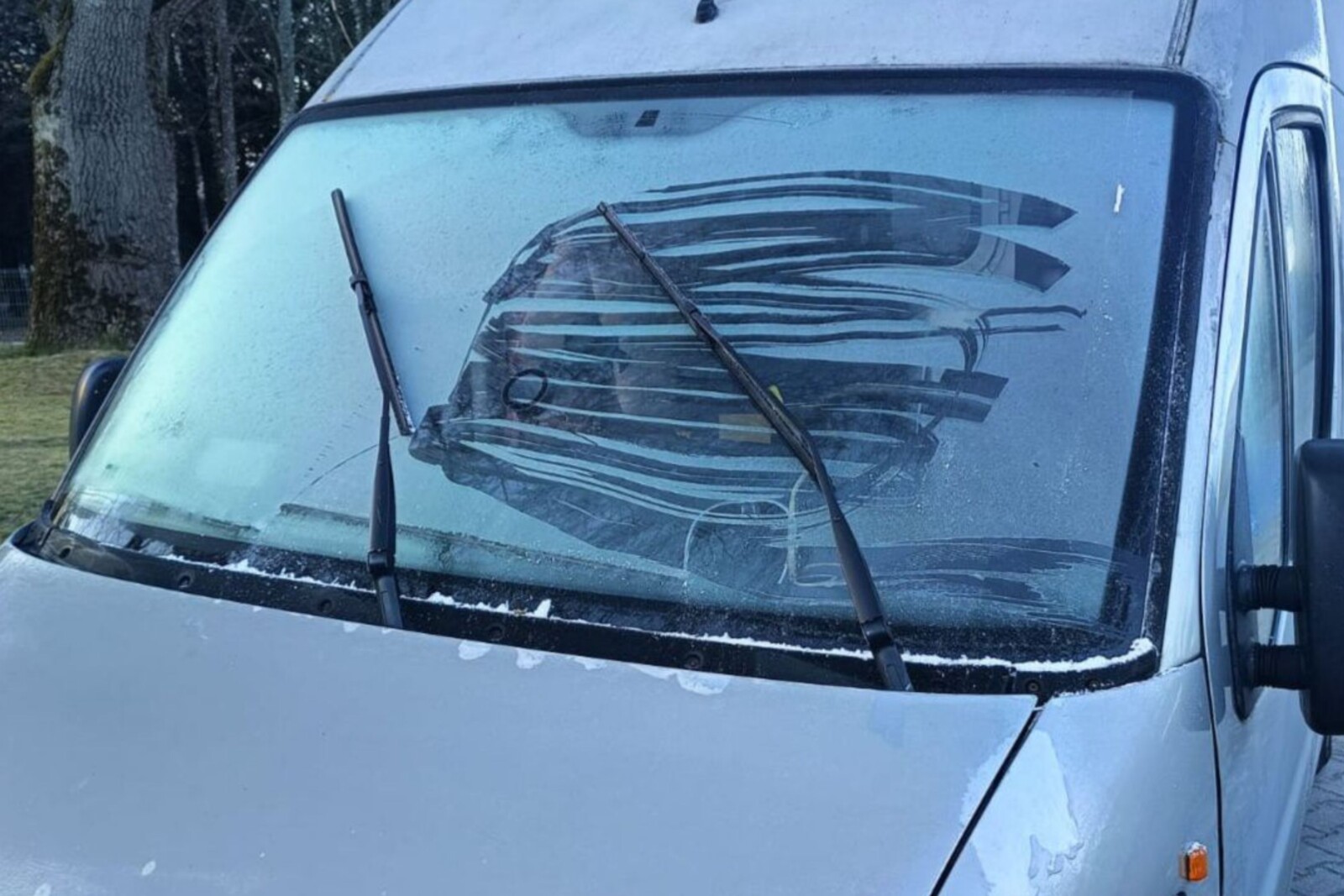 Zaszroniona szyba w Ducato. Taki mandat zapamięta na lata