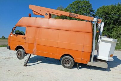 A może „zwyżkę” na VW LT 45? Kanał nie będzie potrzebny