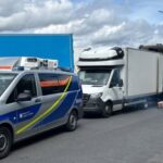 Aż się opony na bliźniakach przytuliły - Sprinter ważył ponad 10 ton
