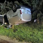 Toyota Proace City dachowała na DK 25. Pomógł druh OSP