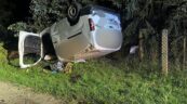 Toyota Proace City dachowała na DK 25. Pomógł druh OSP