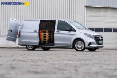 Test: Mercedes eVito 93,3 kWh – masa własna, ładowność, kubatura paki