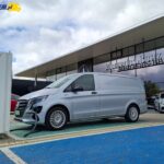 Mercedes eVito 93,3 kWh zasięg zużycie energii moc ładowania