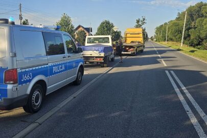 Miał sądowy zakaz – jeździł Transitem po ścieżce pieszo-rowerowej