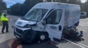 Kierowca Ducato nie ustąpił pierwszeństwa. Nie żyje motocyklista