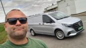 Mercedes-Benz eVito 93,3 kWh – test 1000 kilometrów w trasie